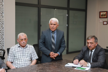 Şəki Şəhər İcra Hakimiyyəti başçısı yanında Şuranın iclası keçirilib