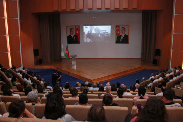 Şəkidə 15 iyun - Milli Qurtuluş Günü münasibətilə tədbir keçirilib