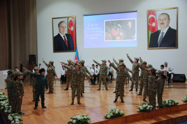 Şəkidə 1 iyun - Uşaqların Beynəlxalq Müdafiəsi Günü ilə əlaqədar tədbir keçirilib