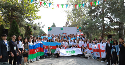 Şəki şəhərində təşkil olunmuş “Azərbaycan-Gürcüstan gənclərinin yay düşərgəsi”nin açılış mərasimi keçirilib