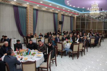 Şəkidə şəhid ailələri üçün iftar süfrəsi təşkil olunub