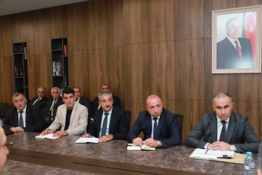 Şəkidə aqrar sektorun inkişafı diqqət mərkəzindədir