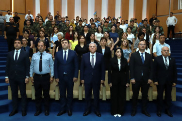 Şəkidə şəhid Rahib Hacı-İsmayılovun doğum günü münasibətilə tədbir keçirilib